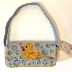New With Tags Rubber Duck Beaded Purse Bag Made In India