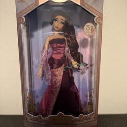 NEW Disney Megara Doll Hercules 25th Anniversary 17'' Limited Edition