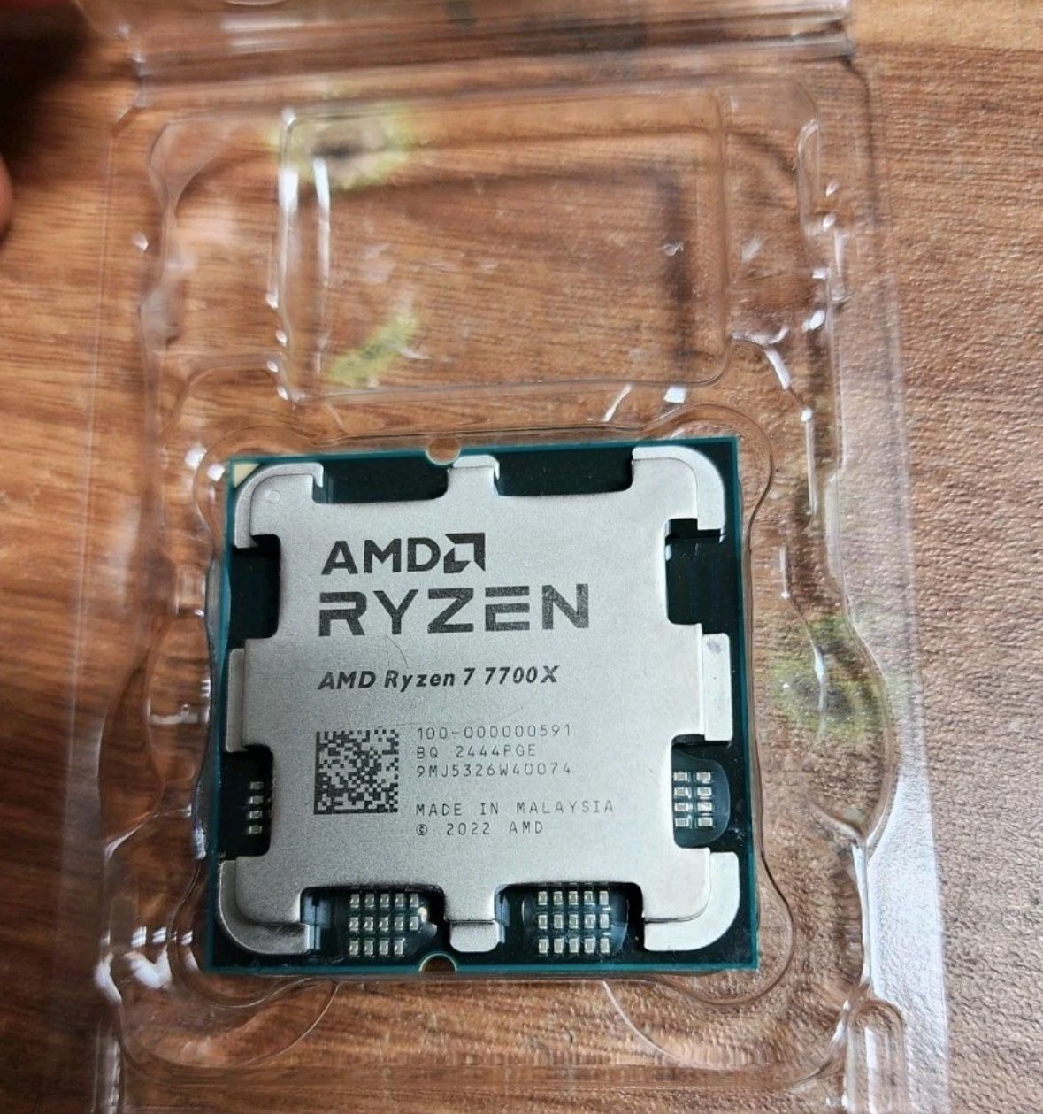 AMD Ryzen 7 7700x 8 Core 16 Thread Processor CPU