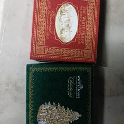 2007 And 2008 Whitehouse ORNAMENTs 