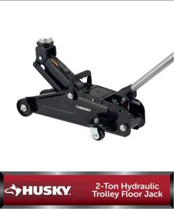 Husky 2-Ton Hydraulic Trolley Floor Jack