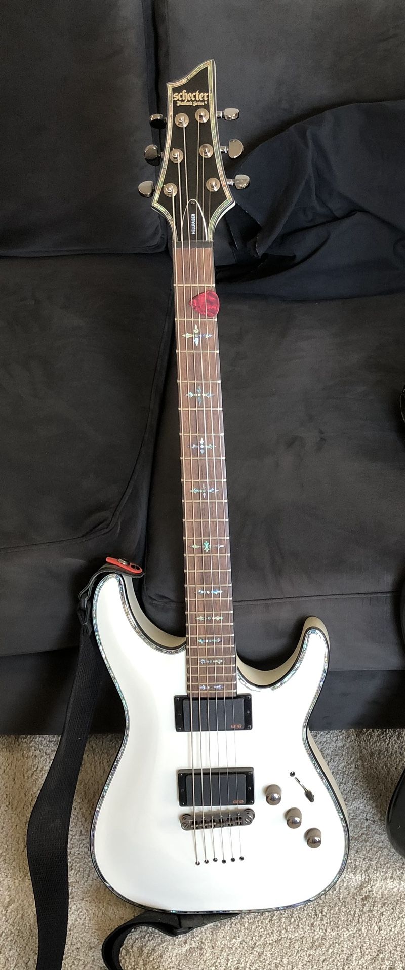 Schecter Electric Guitar And Amp For Sale 