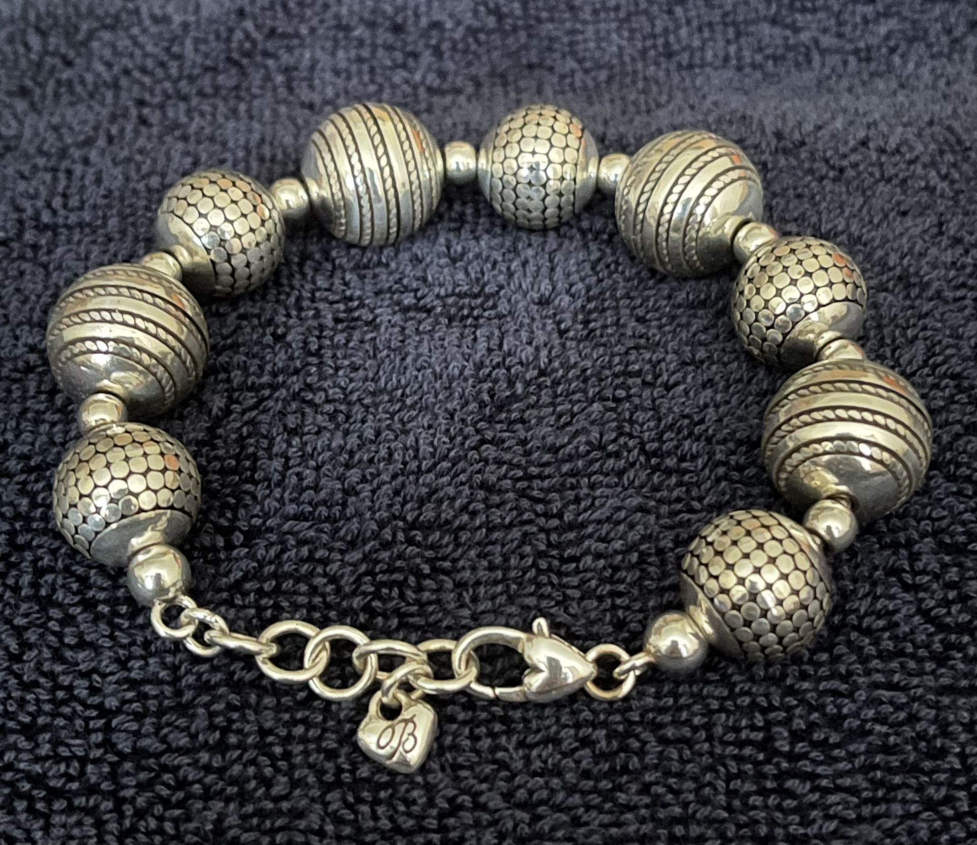 Brighton Silver Balls Bracelet