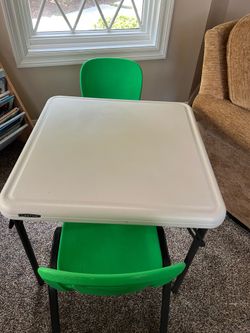 Lifetime kids  table and chairs