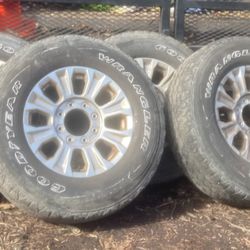 4 2022 F-250 Super Duty Wheels And Tires 