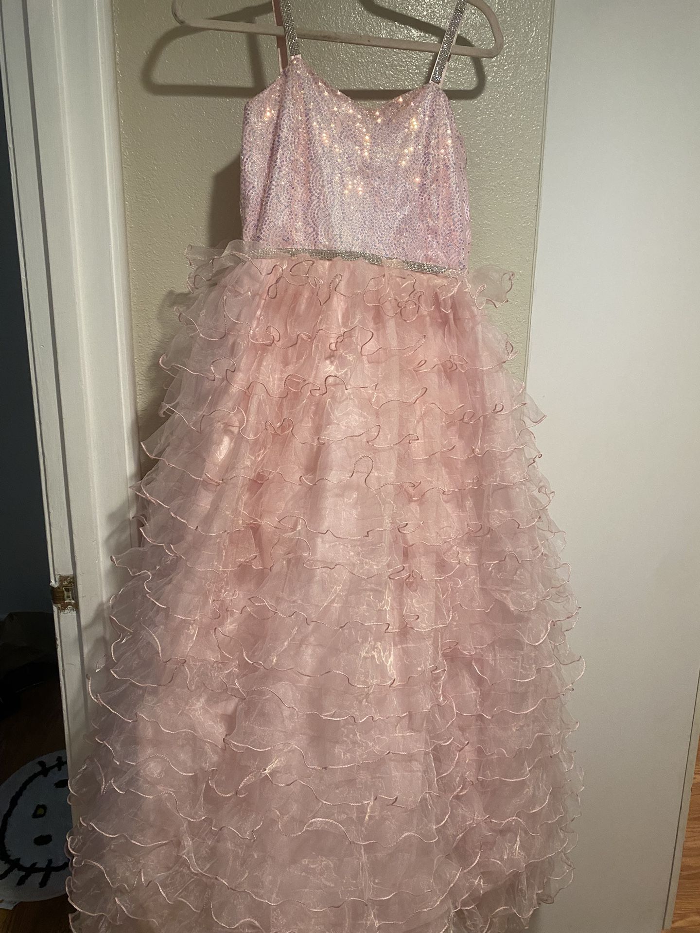 Pink Custom Made Dress 