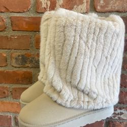 Faux Fur Boots Size 10.5