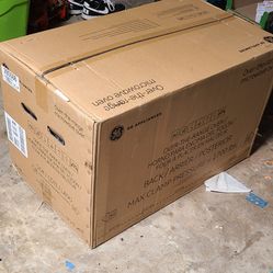 New over the range microwave GE black