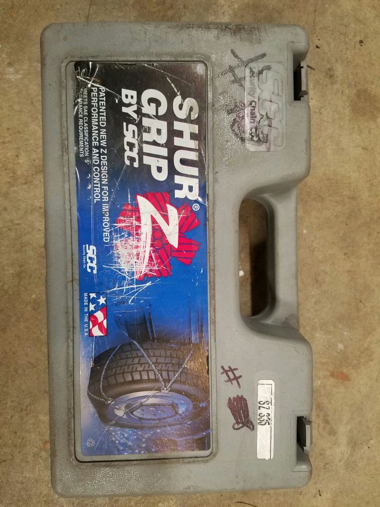 SCC Shur Grip SZ335 cable chains Brand New