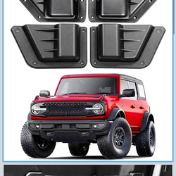 4PCS Door Storage Pocket for Ford Bronco Accessories 2021 2022 2023 2024,Side Door Storage Organizer