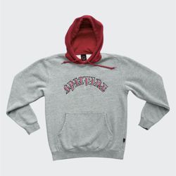 Vintage Y2K Spitfire Thrashed Skateboarding Hoodie Sweatshirt Size Medium 21x27