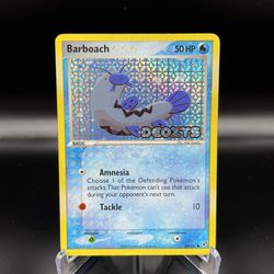 2005 Barboach Ex Deoxys Stamped Reverse Holo 