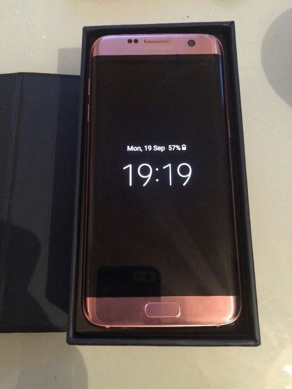 Samsung Galaxy S7 Edge Unlocked Pink Rose Gold Metro Pcs For Sale In