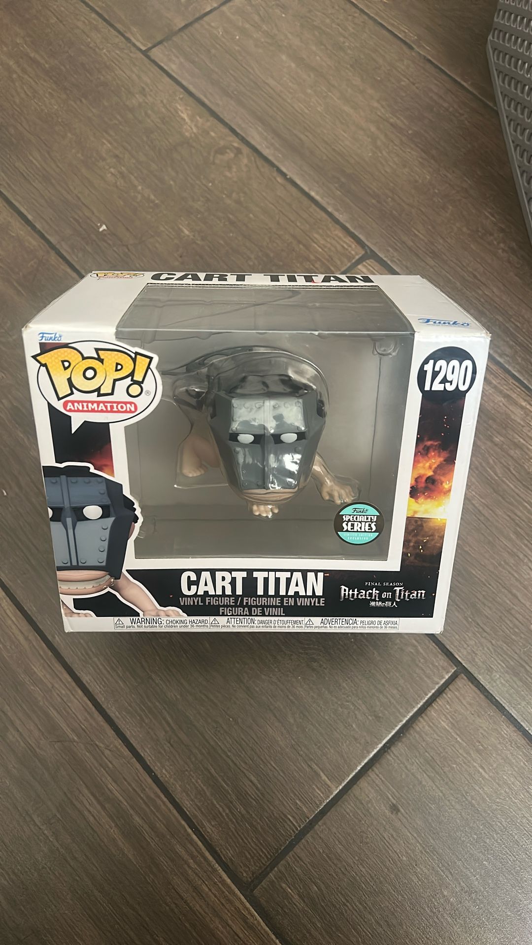 Cart titan Funko Pop