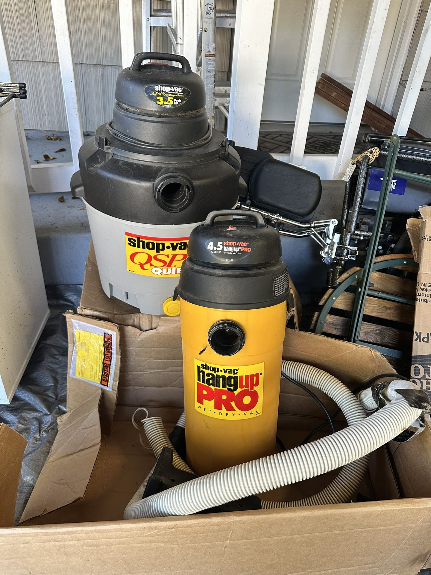 Shop Vac - 2 Models OBO $120