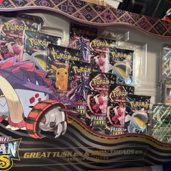 Paldean fates Great Tusk Premium Collection 