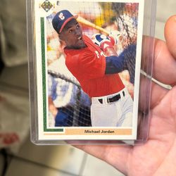 Michael Jordan ROOKIE CARD REAL 90'S AUTHENTIC SP BASEBALL ORIGINAL Upper Deck