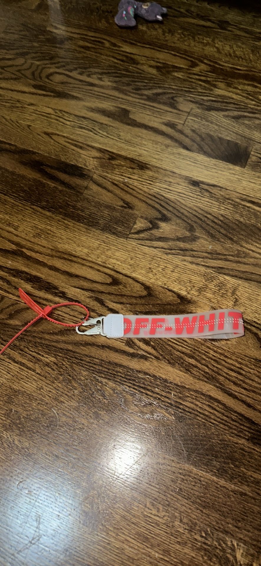 Off White Keychain