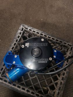 Meziere electric water pump BBC lightly used
