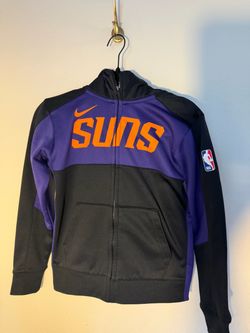 Nike Phoenix Suns NBA Dri-FIT Full Zip Hoodie – Youth Small Size 8
