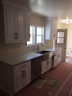 Kitchen cabinets