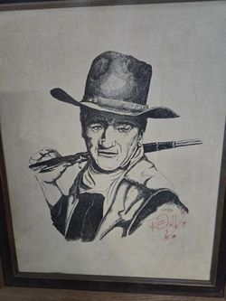 John Wayne Giclee "RARE FIND"