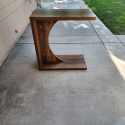 C Shape End Table 