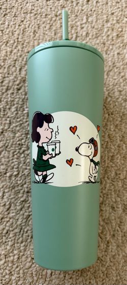 Snoopy Starbucks Stainless Steel Cold Cup 24 oz NEW