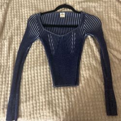 Navy Blue Urban outfitters Knit Shirt