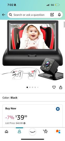 Baby Car Monitor Camera 