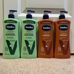 Large 20.3 oz Vaseline lotion: 2 for $11