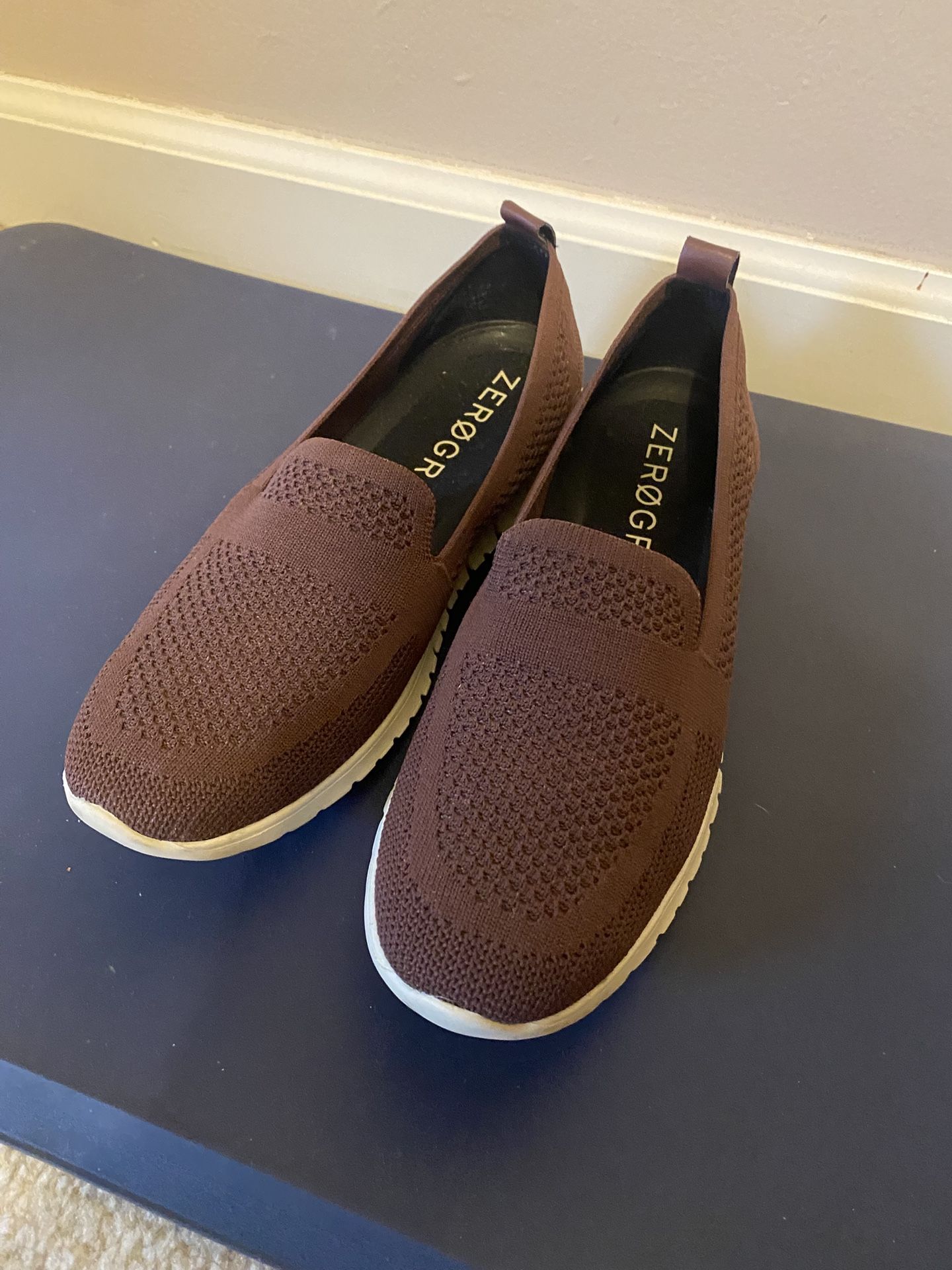 Cole Haan Women’s Maroon Casual Slip On Shoes