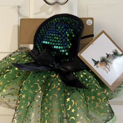 WICKED WITCH PET COSTUME  S/M