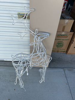 Light up reindeer