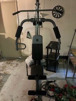 Golds gym chest press/lat pull down machine