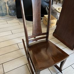 Wood Small Rocking Chair