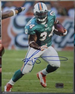 Ricky Williams  Signed 8x10 Photo