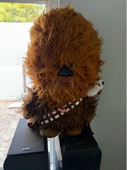 Star Wars Chewbacca and porg