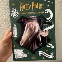 Harry Potter Advanced Coloring Book RARE!!!