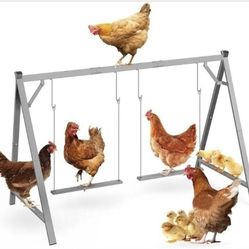 Metal Chicken Swing 