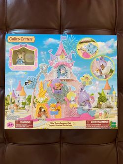 NEW IN BOX Calico Critters Exclusive Baby Dream Amusement Park Playset w/ Lucia