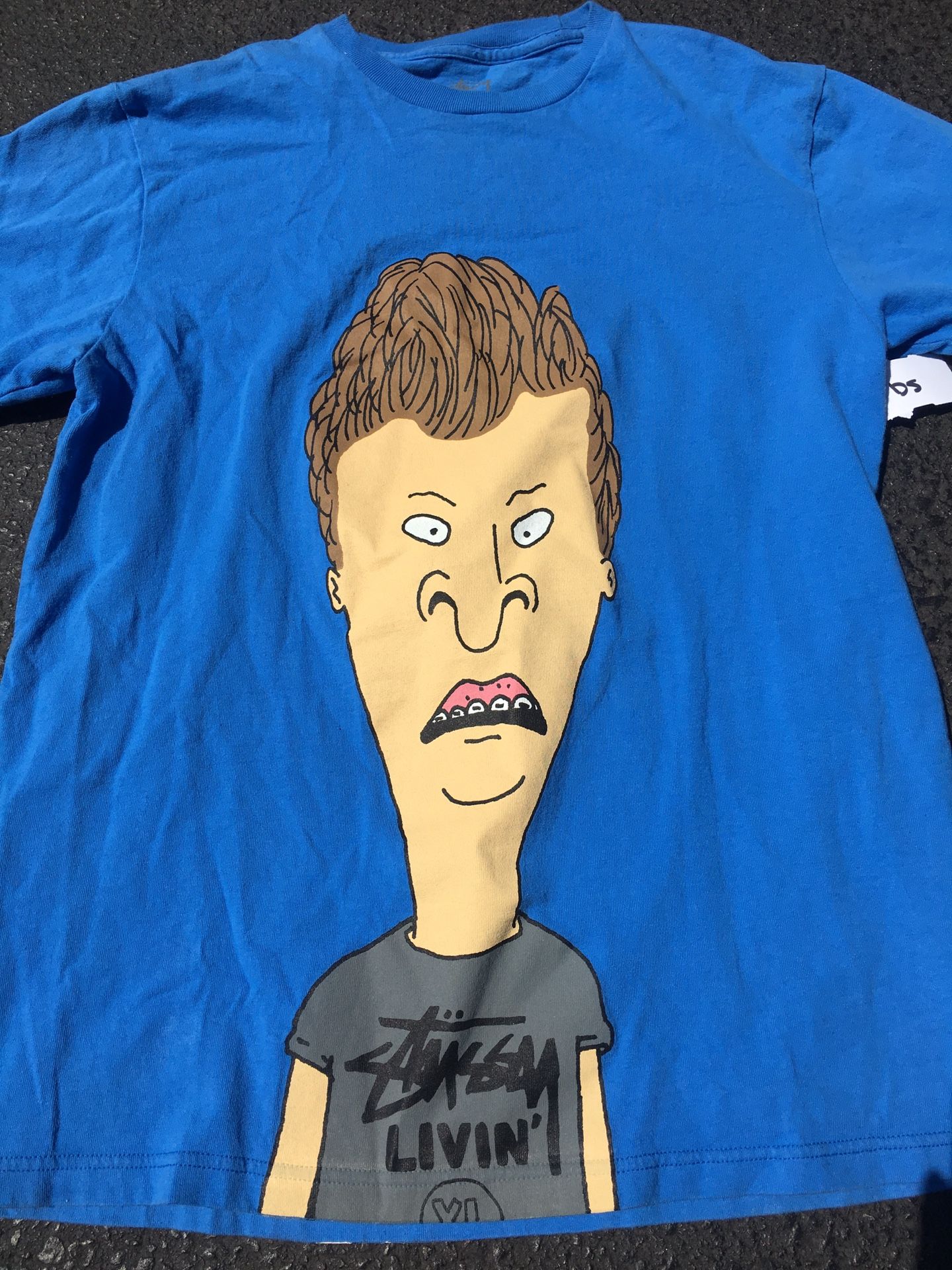 Beavis and Butthead x Stussy size Large