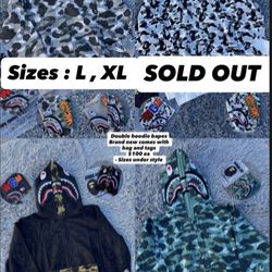 Bape hoodies