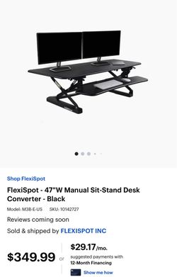 Flexispot computer riser *Brand new*