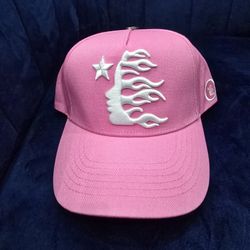 Pink Hellstar Hat Snapback 