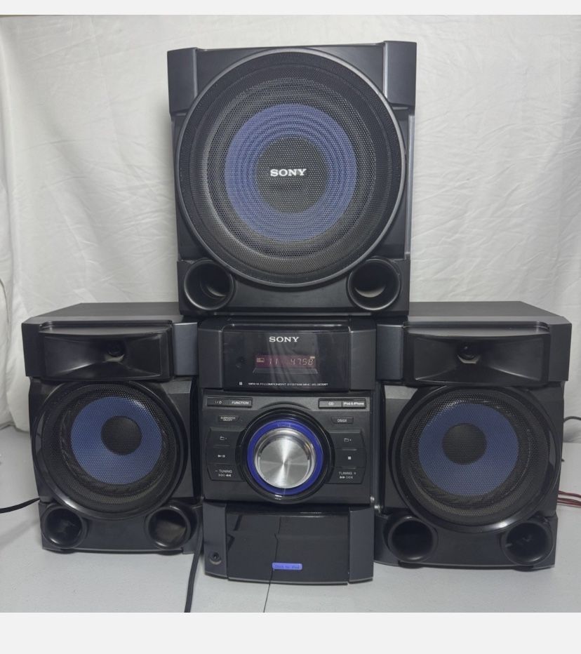 Sony MHC-EC909iP Mini Hi-Fi Component System CD FM iPod Dock Tested Excellent