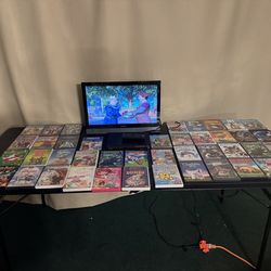 Tv, DVD player , Disney movies