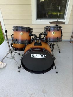 Peace drum set made by hand Taiwan