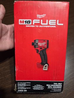 Milwaukee 2953-20 FUEL 18V Lithium-Ion Brushless Cordless 1/4" Hex Impact Driver