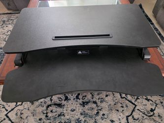 Desk-Adjustable with Keyboard Support